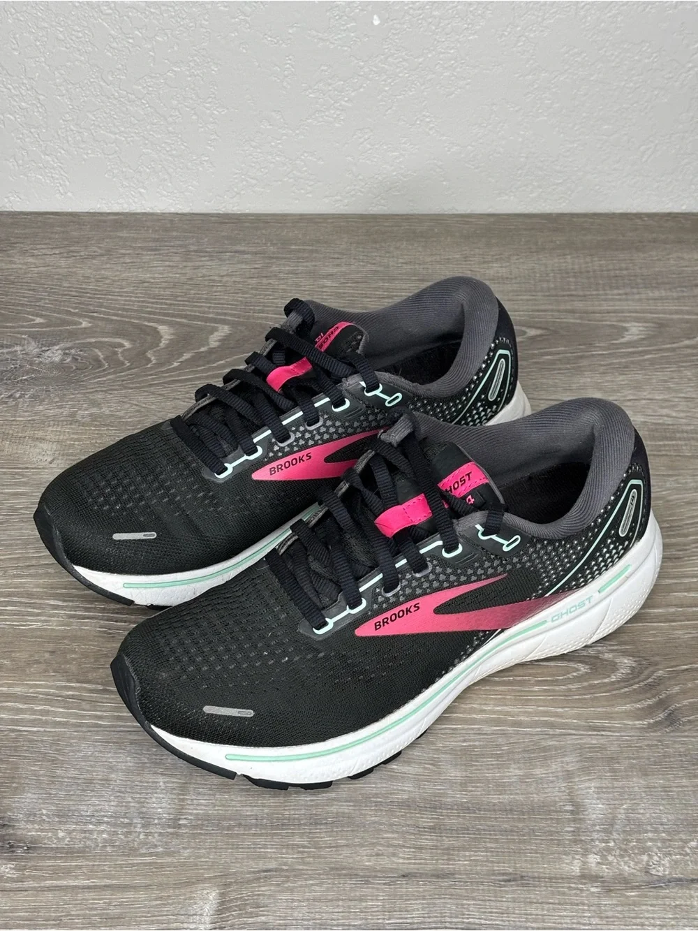 Brooks Ghost 14 Women's Size 8.5 B (Medium) Running Shoes Black Excellent